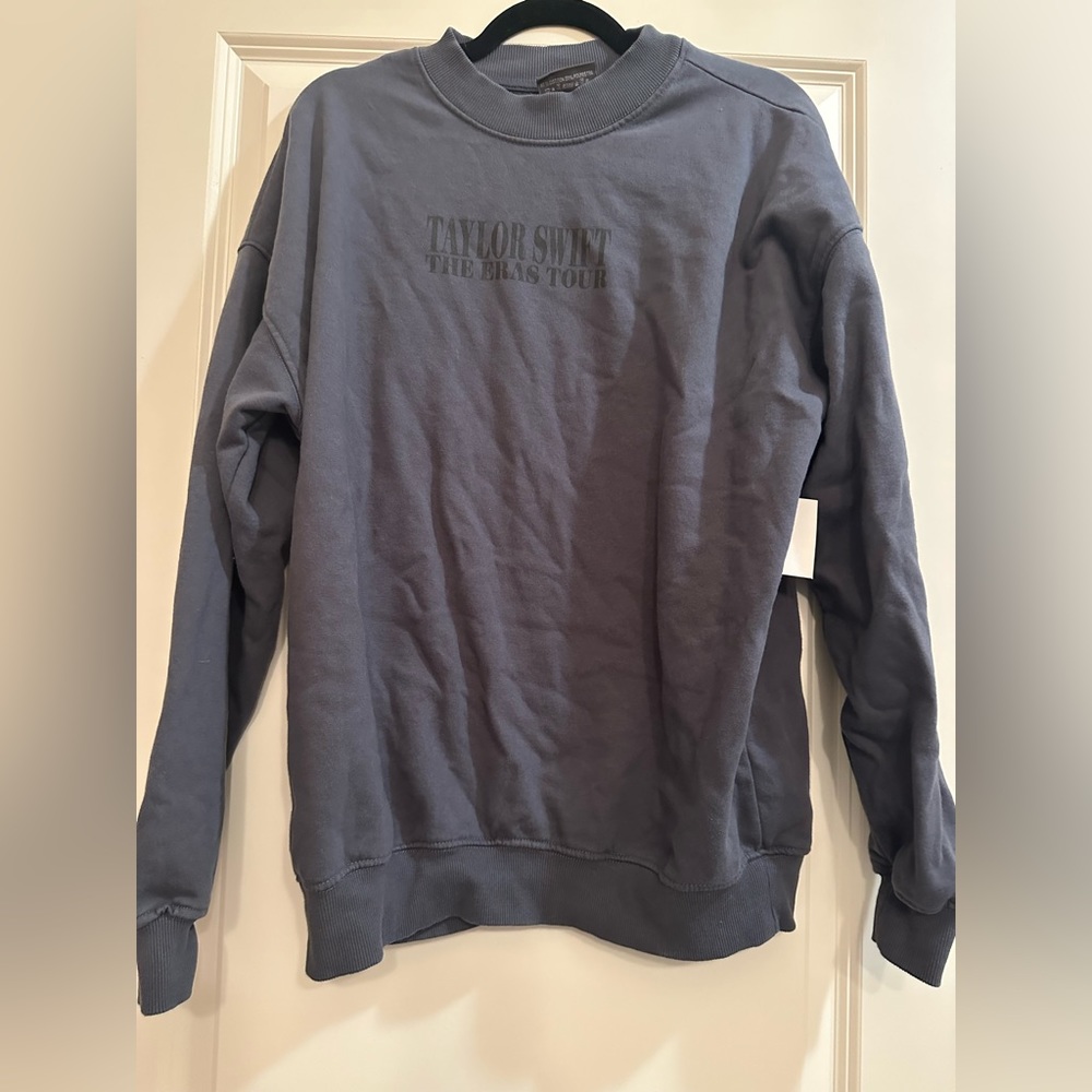 Taylor Swift Eras Tour Blue Crewneck in Small
